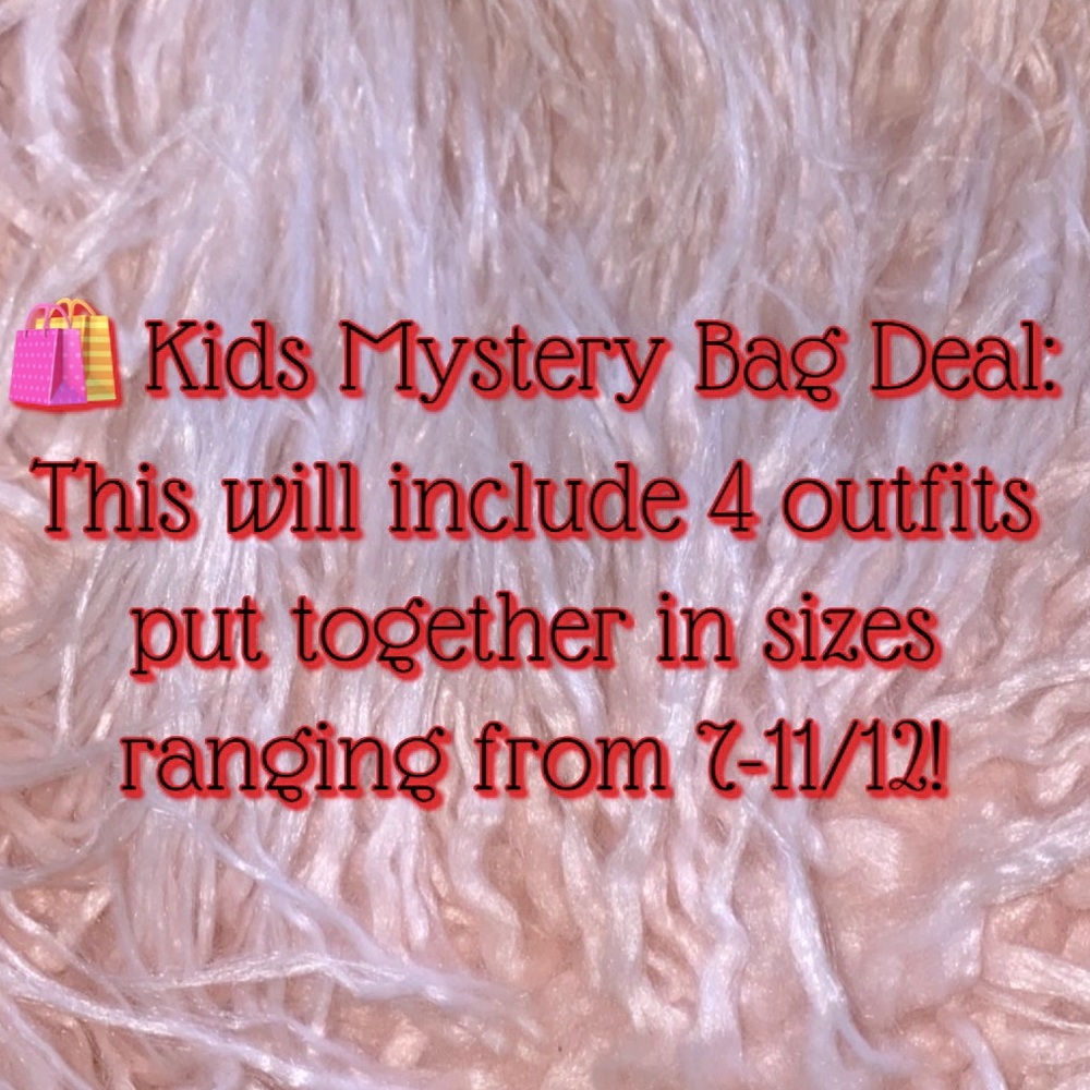 Kids Clothing Bags